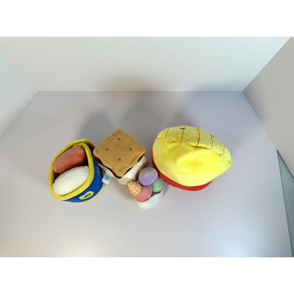 Food Plush Bundle 4: Coosy Wearable Spam & S’more, FlipMallow, Ice Cream (Flaws) - Picture 3 of 16